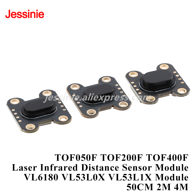 Industrial Laser Sensor - 5 pces/1pc tof050f tof200f tof400f módulo