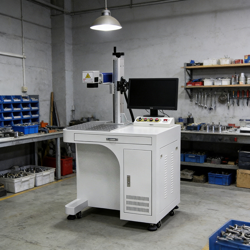 Industrial Laser Marking Machine - Máquina de Marcação a Laser de
