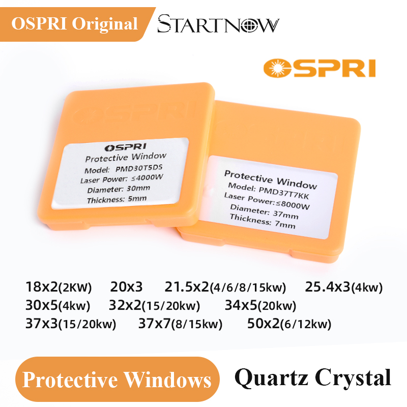Industrial Laser Cutter - Lente Protetora Original Startnow OSPRI D20