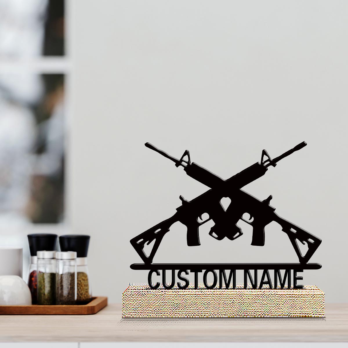 Desktop Laser Engraver - 1 peça de Ornamentos de Metal