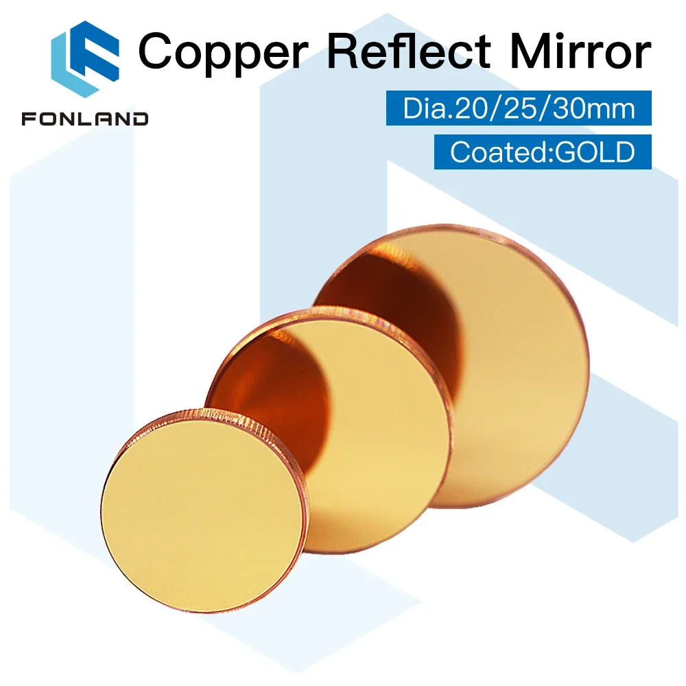 Industrial Laser Cutter - 3 pçs fonland cobre refletir espelho