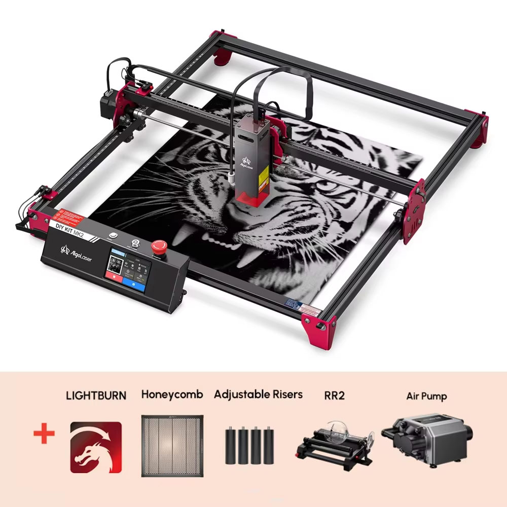 Industrial Laser Table - Algolaser DIY KIT MK2 40*43cm Cortador