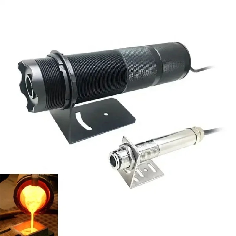Industrial Laser Temperature Sensor - Termômetro de Forno Digital 24V, Sensor