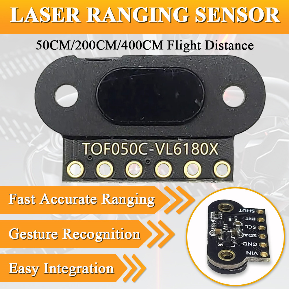 Industrial Laser Sensor - Módulo de sensor de alcance a
