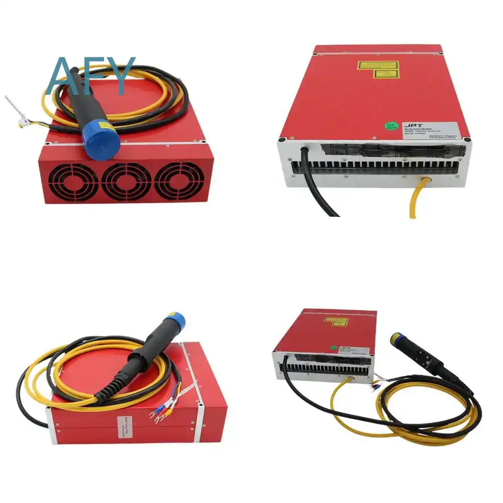 Industrial Laser Marking Machine - Fonte de Laser de Fibra Pulsada