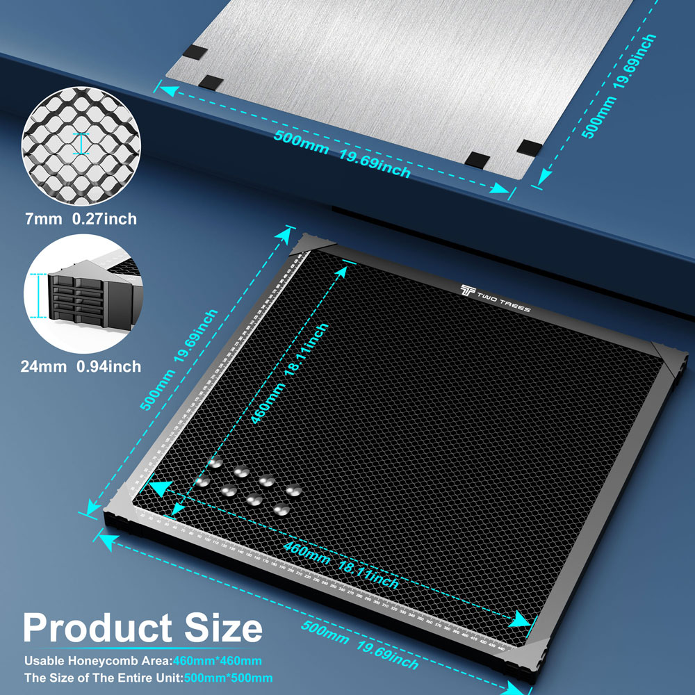Twotrees cnc tamanho da mesa d - Industrial Laser Table avaliação e preço