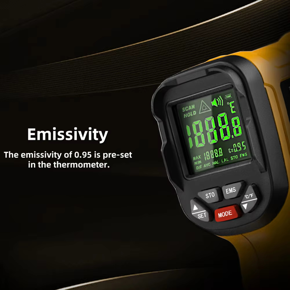Termômetro infravermelho bside - Industrial Laser Temperature Sensor avaliação e preço