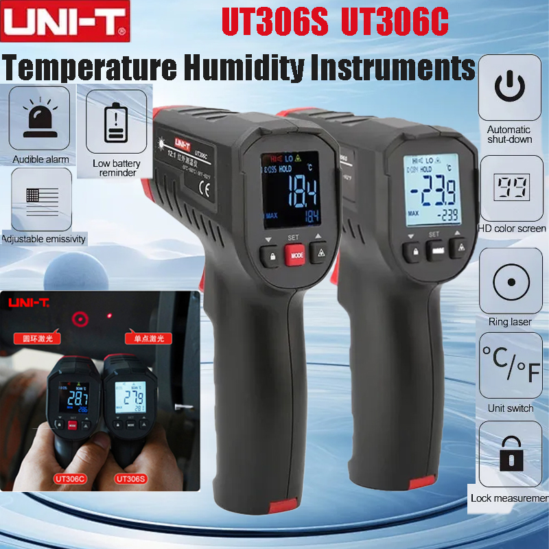 UNI-T ut306s ut306c termômetro - Industrial Laser Sensor avaliação e preço