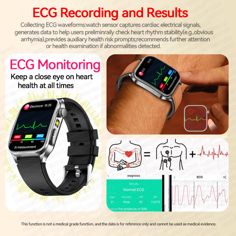 Novo Smartwatch 2026 com Três  - Industrial Laser Sensor avaliação e preço