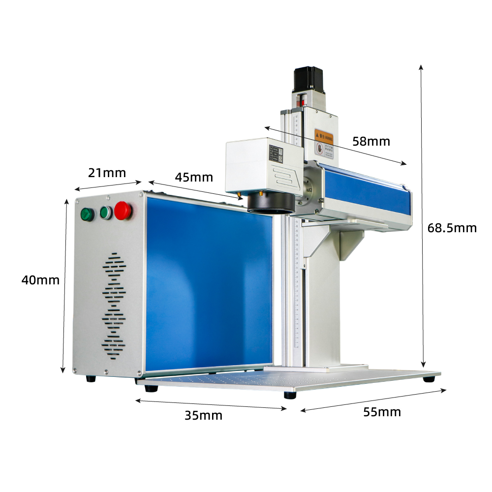 Máquina gravadora a laser de f - Industrial Laser Marking Machine avaliação e preço