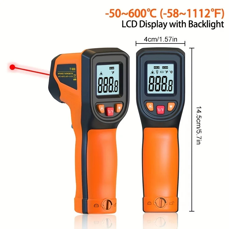 Termômetro infravermelho digit - Industrial Laser Temperature Sensor avaliação e preço