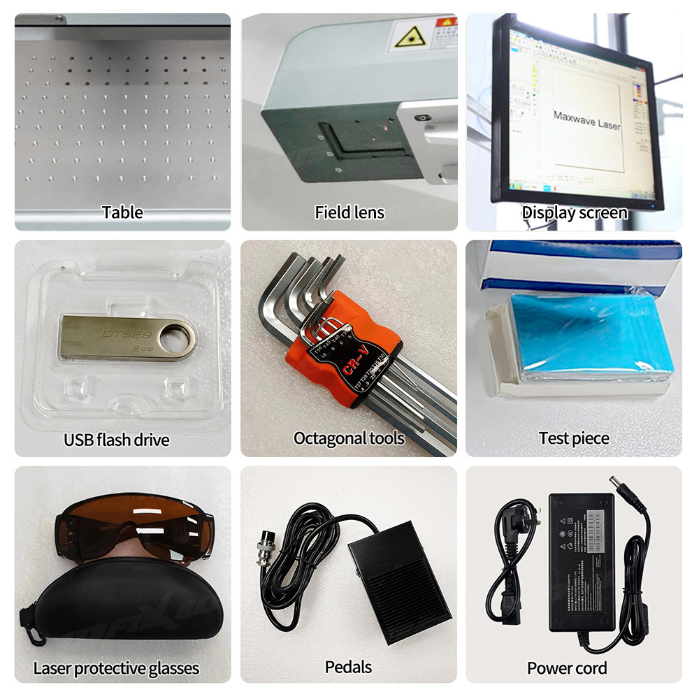 Máquina de marcação a laser 3D - Industrial Laser Marking Machine avaliação e preço