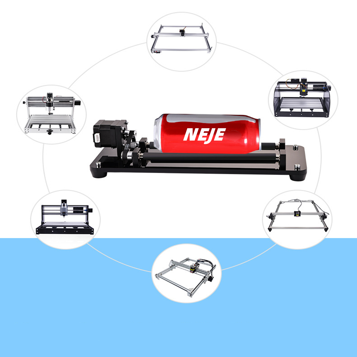 Máquina de Gravação NEJE com P - Industrial Laser Table avaliação e preço