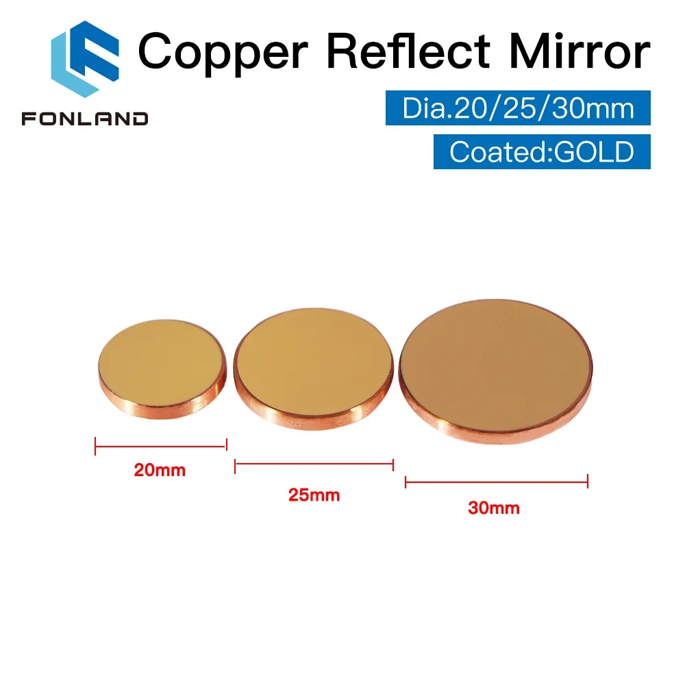 3 pçs fonland cobre refletir e - Industrial Laser Cutter avaliação e preço