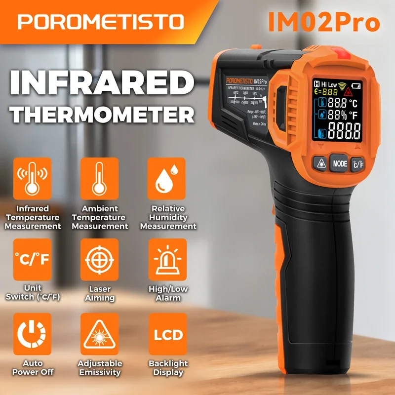 Termômetro Infravermelho -50~3 - Industrial Laser Temperature Sensor avaliação e preço