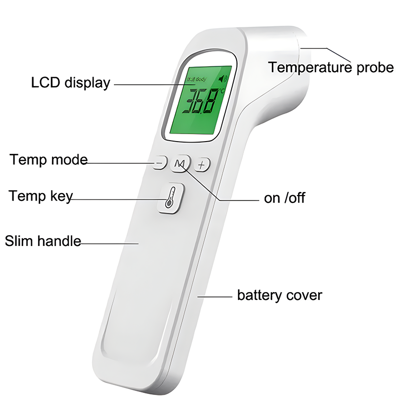 Termômetro Digital Infravermel - Industrial Laser Temperature Sensor avaliação e preço