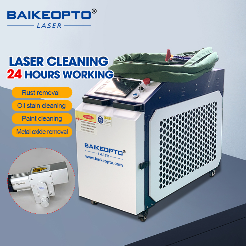 Máquina de Limpeza a Laser de  - Industrial Laser Rust Removal Machine avaliação e preço