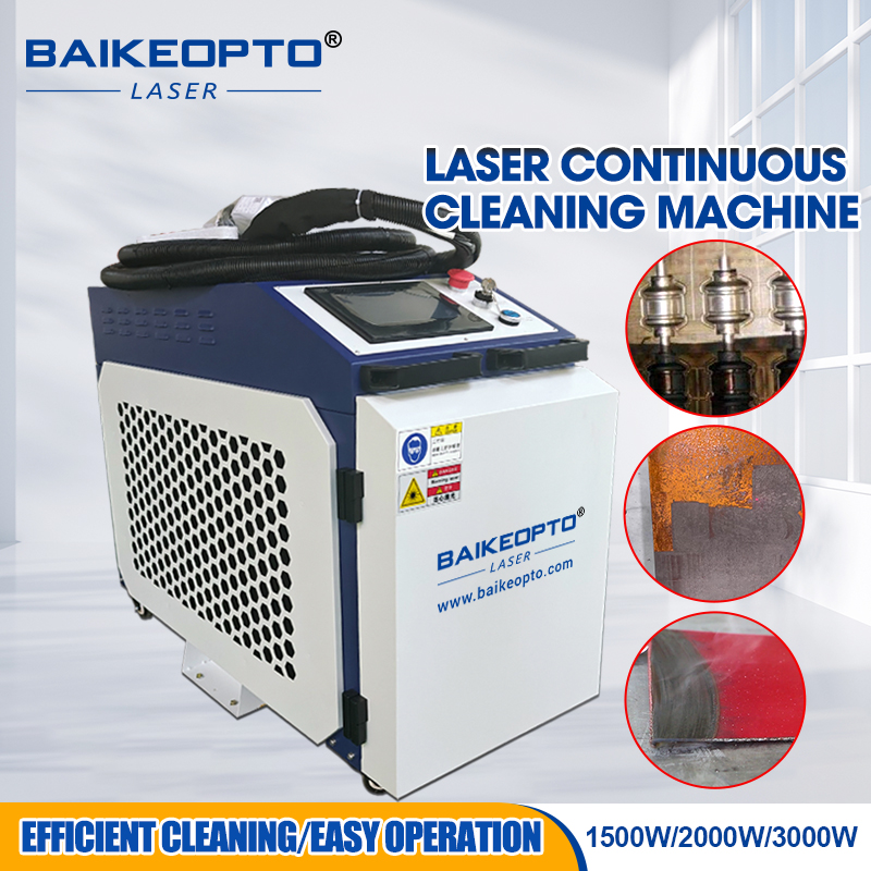 Máquina de Limpeza a Laser de  - Industrial Laser Rust Removal Machine avaliação e preço
